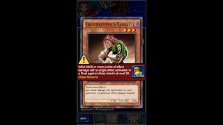 Yugioh Duel Links  How to inflict 2000 points of effect damage with a single activation [upl. by Name]