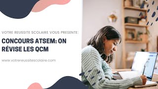 N°7 CONCOURS ATSEM  On révise ensemble les QCM CDG 68  2019 [upl. by Daub]