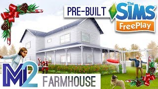 Sims FreePlay  Farmhouse Tour  Roof Tutorial Early Access [upl. by Mortie]