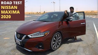 Road Test Nissan Maxima 2020 in Dubai UAE [upl. by Oicapot511]