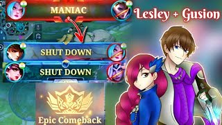 LESLEY  GUSION  MOST EPIC COMEBACK EVER🔥 [upl. by Ezequiel608]