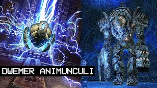 Skyrim  Secrets of the Dwarven Automatons  How the Dwemer Animunculi Work  Elder Scrolls Lore [upl. by Nadbus]