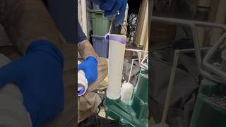 Zoeller Sewage Ejector Pump Install plumbing zoeller sewageejector diy [upl. by Gianna]