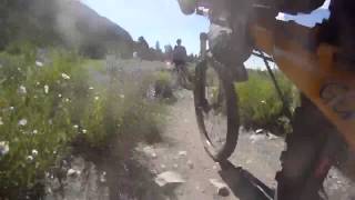 Recumbent Mountain Biking in Colorado Rockies [upl. by Gwenore981]