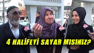 4 Halifeyi Sayar mısınız [upl. by Sokul]