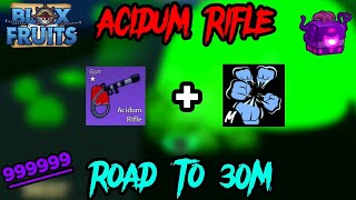 Acidum Rifle amp Dark Awakened Bounty Hunting  Update 20  Blox Fruits [upl. by Allemrac754]