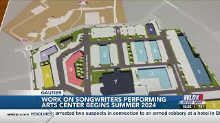 Work on Songwriters Performing Arts Center in Gautier begins Summer 2024 [upl. by Rosaline]