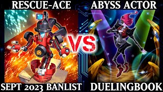 RescueACE vs Abyss Actor  Dueling Book [upl. by Alarick333]