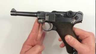 The 9mm P08 Luger  A Close Look and Short Review [upl. by Yotal]