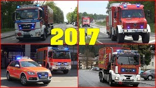 BEST OF EINSATZFAHRTEN 2017  Firescue112 [upl. by Hallvard483]