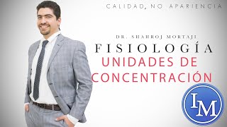 Fisiología 2 quotUnidades de Concentraciónquot  Inductivo a la Facultad de Medicina [upl. by Amato423]