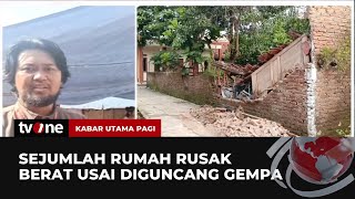 Situasi Terkini di Sumedang Pasca Diguncang Gempa  Kabar Utama Pagi tvOne [upl. by Robina]