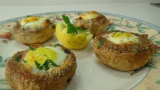 CHAMPIÑONES RELLENOS [upl. by Inahpets]