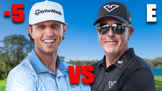 Phil Mickelson Vs Grant Horvat  Final 9 Holes [upl. by Mayor]