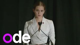 WATCH Emma Watson Fights For Gender Equality With Powerful UN Speech  HeForShe [upl. by Ynnavoj938]