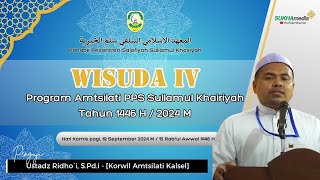 🔴LIVE WISUDA IV AMTSILATI PPS Sullamul Khairiyah 2024 M  1446 H [upl. by Malissia]