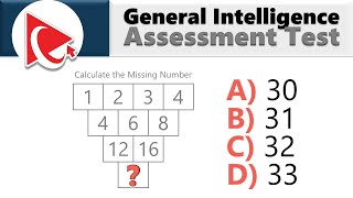 How to Pass General Intelligence Assessment Test Questions and Answers [upl. by Estis]