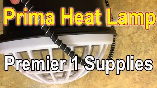 Prima Heat Lamp Review  250 Watt Heat Lamp [upl. by Hiltner]