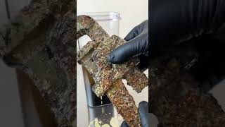 Testing EvapoRust on a super rusty and crusty pipe wrench [upl. by Dleifniw]