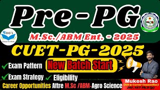 PREPG 2025 COMPLETE INFORMATION  SYLLABUS and EXAM PATTERN  MSc कृषि के बाद नौकरी के अवसर [upl. by Earlene]