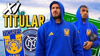 11 Titular de Tigres vs New York City 🐯🔥🗽 [upl. by Pirzada]