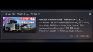 Kenworth T680 100 Years Anniversary Edition release American Truck americantrucksimulator [upl. by Woodford]