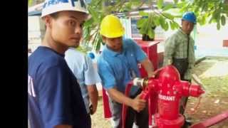 Testing Hydrant System By Agus Supianto [upl. by Lorens]