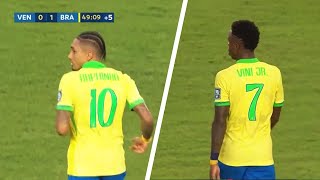 Vinicius amp Raphinha vs Venezuela 14112024  World Cup Qualifiers 2026 [upl. by Rudolf879]