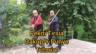 Pekiti Tirsia Kali DakupYPunyo Drill Tutorial [upl. by Adnahsar]