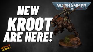 How to paint the new Kroot Rampager for Tau Empire [upl. by Ltsyrk]