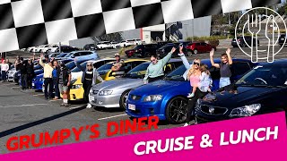 Grumpy’s Diner Sunday Car Cruise Brisbane [upl. by Lebbie522]