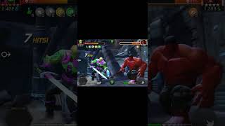 Hulkling vs Red Hulk  Marvel Contest of Champions 329 shorts shortvideo gameplay gaming game [upl. by Issak]