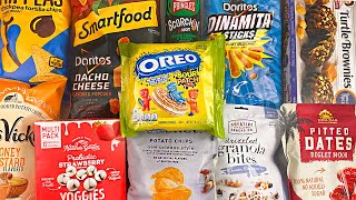 NEW Oreo Sour Patch Cookies Pringles Scorchin Hot Smartfood Doritos Popcorn Turtle Brownies [upl. by Euqinahs]