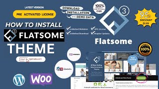 Flatsome Theme  Premium Wordpress Woocommerce Theme  Install amp Demo Import  GPLMatecom [upl. by Moishe2]