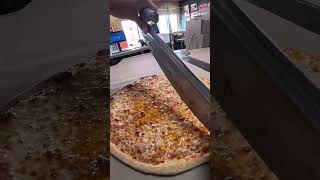 Dominos ASMR Large Pizza Slicing [upl. by Franciska]