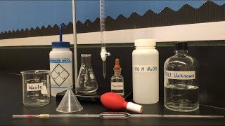 ASMR Chemistry  Performing a Titration [upl. by Sedgewake964]