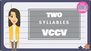 Syllabication with VCCV Words Reading and Writing For Kids [upl. by Siouxie242]