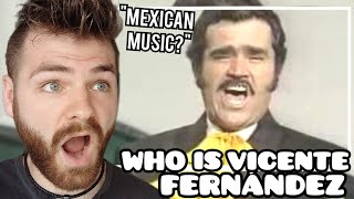 British Guy Reacts to MEXICAN Music Vicente Fernández quotVolver Volverquot  REACTION [upl. by Bringhurst734]