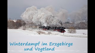 Winterdampf im Erzgebirge und Vogtland [upl. by Krys]