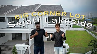 HOUSE TOUR 2  Sejati Lakeside Cyberjaya  Terrace CORNER LOT 31FT HUGE LAND AND SPACIOUS HOUSE [upl. by Siekram274]