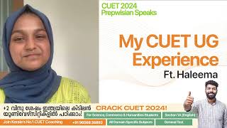 Prepwise Student Speaks  CUET UG 2024 Batch  Haleemath  Keralas No1 CUET Coaching  Prepwise [upl. by Shreve]