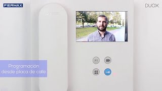 TUTORIAL  Programación Monitor VEO DUOX de Fermax [upl. by Atir513]