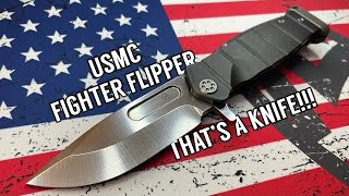 Medford Knife amp Tool USMC Fighter Flipper  THAT’S A KNIFE [upl. by Charlie]