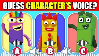 🔊 Can You Guess The NUMBERBLOCKS Voice  Guess The Voice Quiz  NUMBERBLOCKS Animation [upl. by Otsedom]