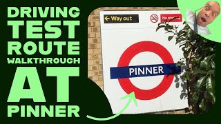 Pinner Driving Test Route Walkthrough from the driving test centre [upl. by Dannie]