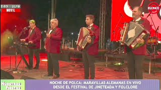 Maravillas Alemanas Ritmo de Polca en el Festival Nacional de Jineteada y Folclore de Diamante 2024 [upl. by Tamara]