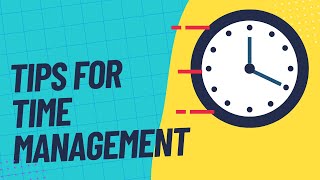 Tips for Time Management for College Students [upl. by Mab]