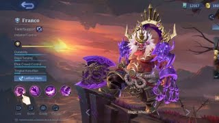 REVIEW SKIN FRANCO LEGENDS NEW PATCH 2025 [upl. by Nesnej]