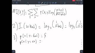 Question on Information and Cross Entropy [upl. by Rheingold]