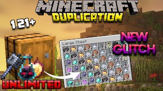 THE ONLY WORKING 121 DUPLICATION GLITCH FOR MINECRAFT JAVA  Easiest Duplication 121 [upl. by Dario]